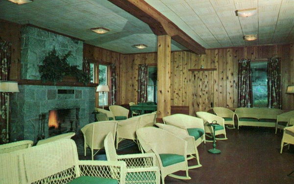 Portage Point Resort (Portage Point Inn) - Vintage Postcard (newer photo)